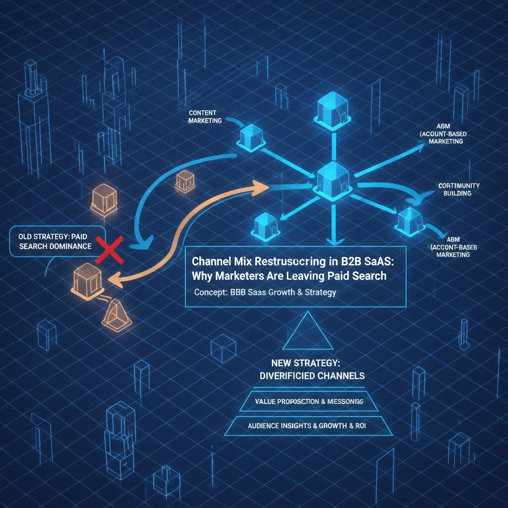 Channel Mix Restructuring in B2B SaaS: Why Marketers Are Leaving Paid Search