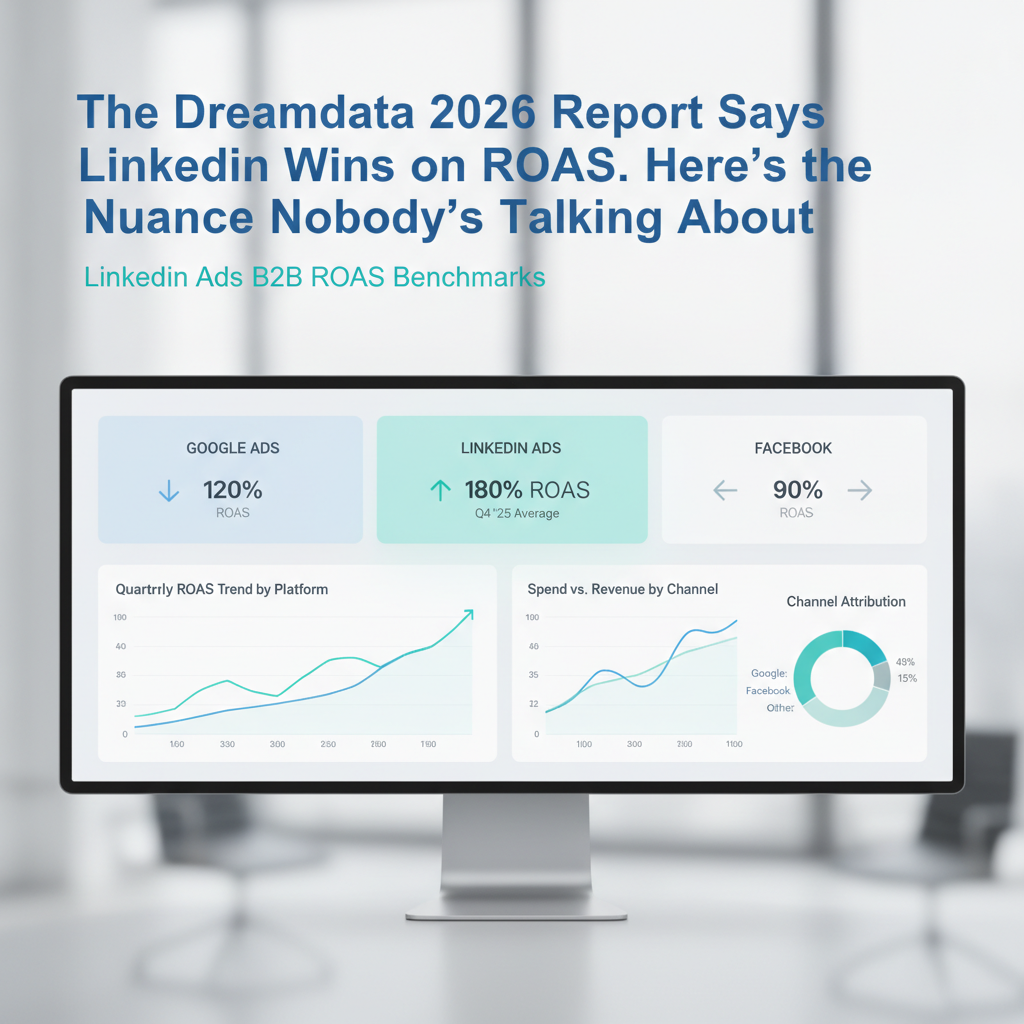 The Dreamdata 2026 Report Says LinkedIn Wins on ROAS. Here’s the Nuance Nobody’s Talking About