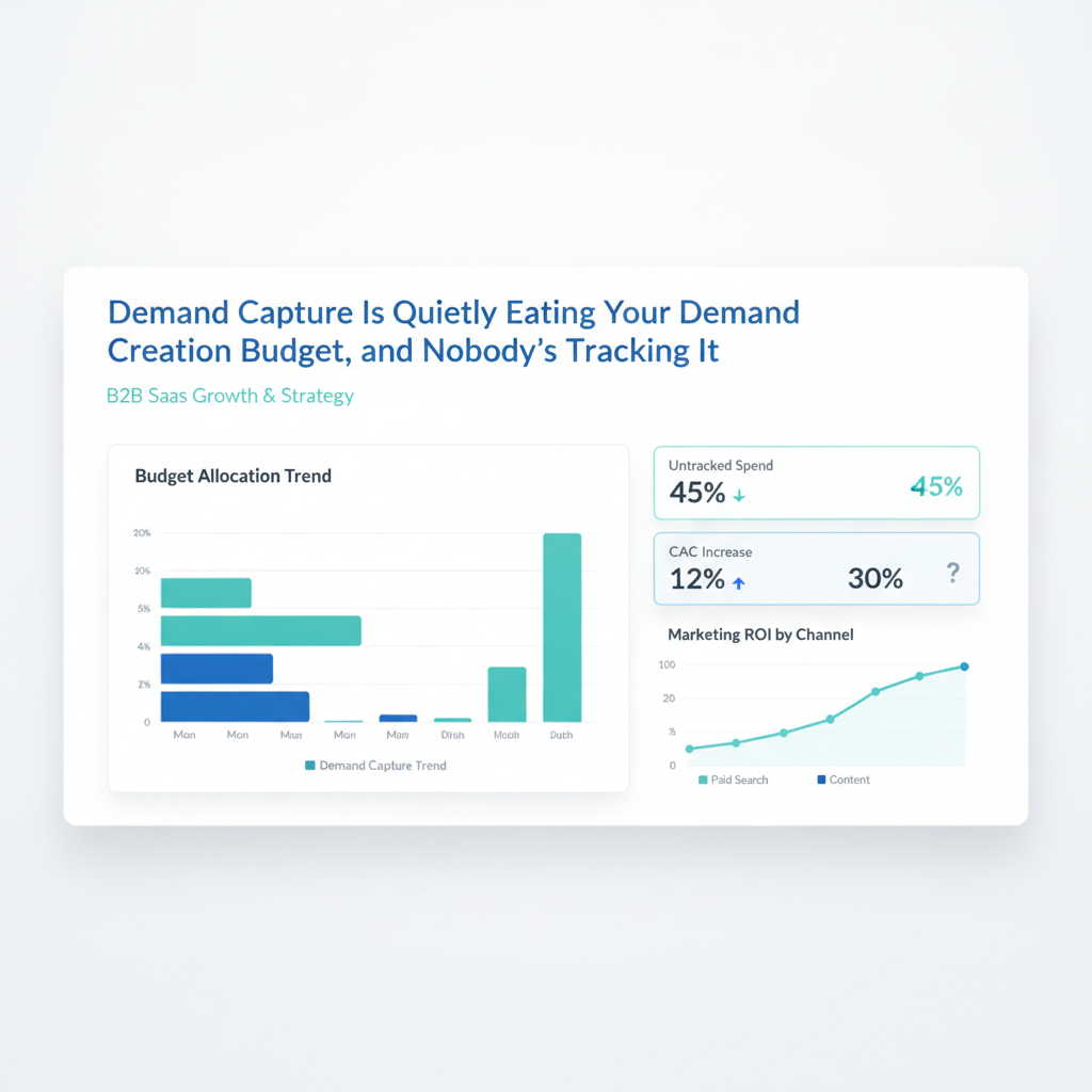 Demand Capture Is Quietly Eating Your Demand Creation Budget, and Nobody’s Tracking It