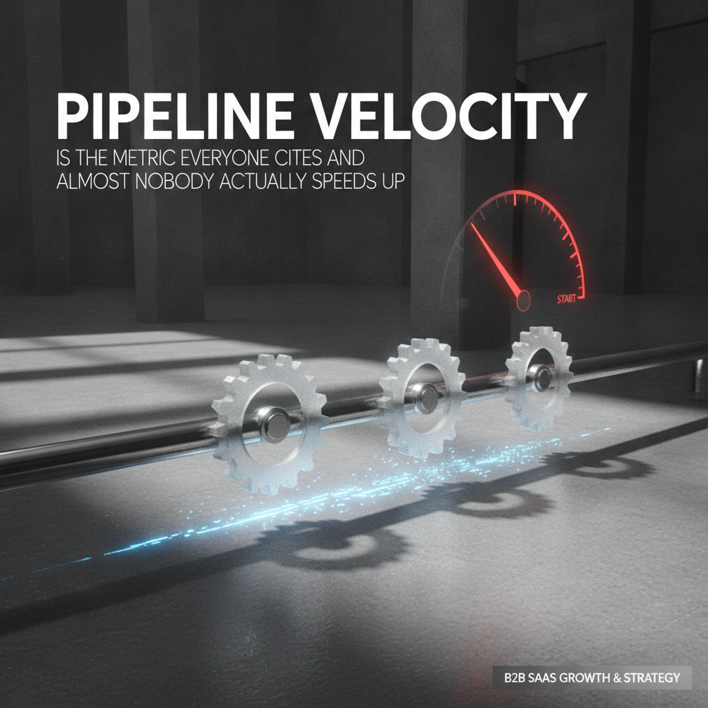 Pipeline Velocity Is the Metric Everyone Cites and Almost Nobody Actually Speeds Up