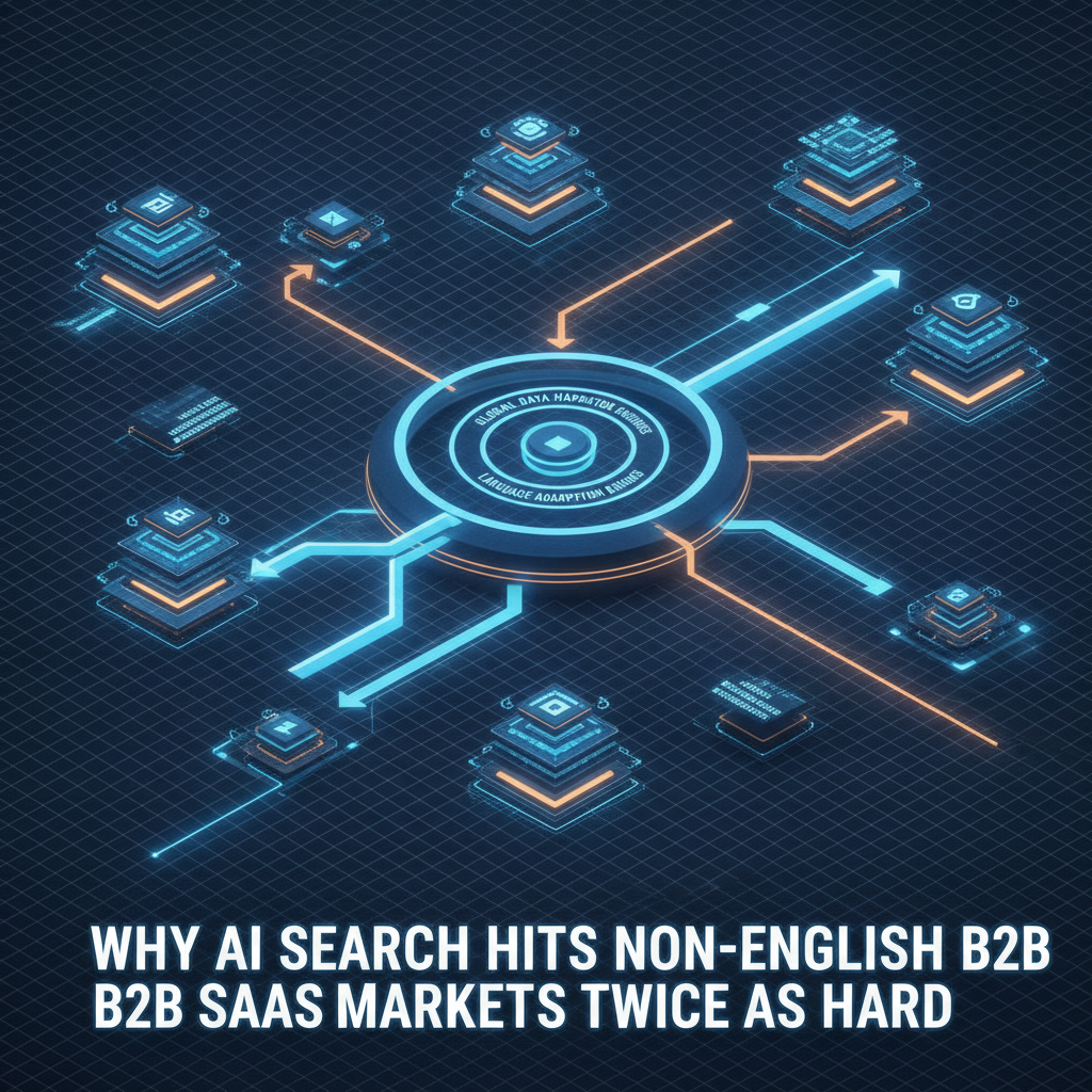 Why AI Search Hits Non-English B2B SaaS Markets Twice as Hard