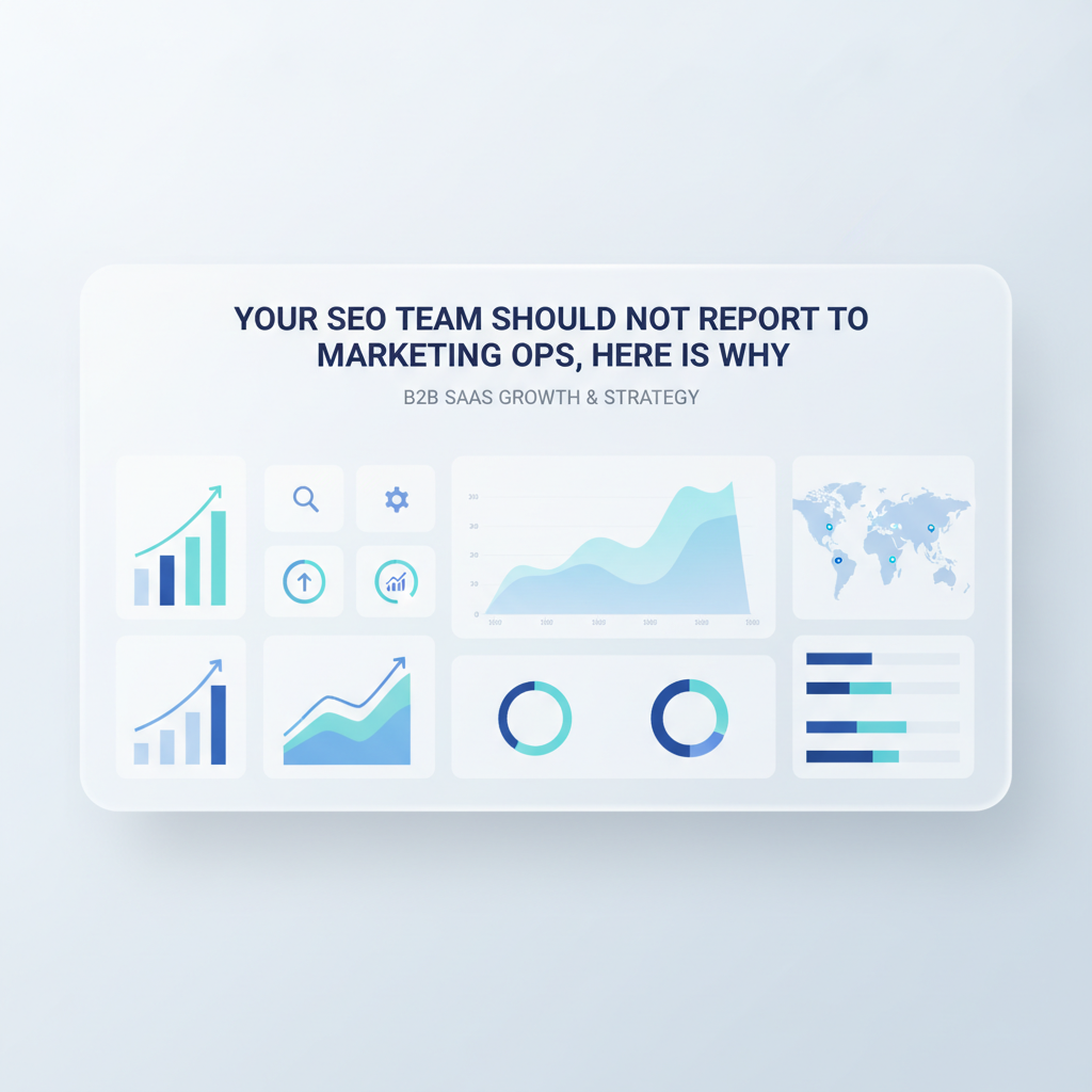 Your SEO Team Should Not Report to Marketing Ops, Here Is Why